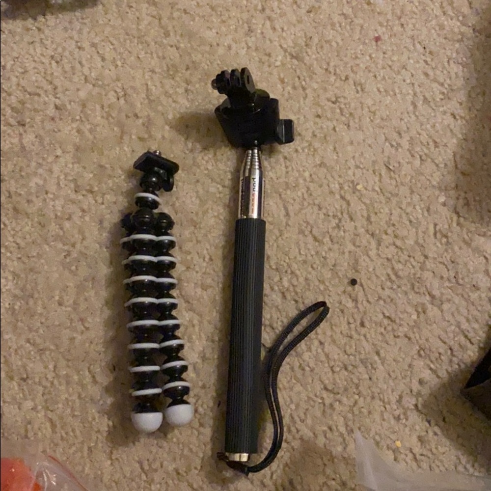 GoPro tripod and selfie stick